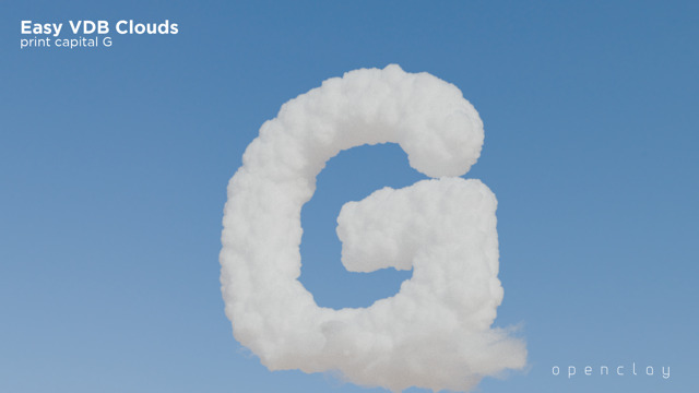 Print Capital G